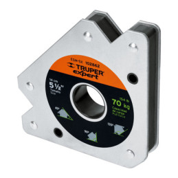 ESM-5X Escuadra magnética p/soldar, 5-1/2', capacidad 70 kg, EXPERT