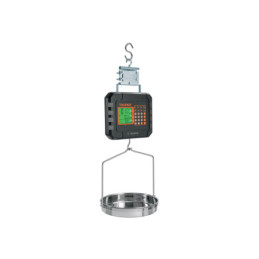 BASE-40C Báscula electrónica colgante, recargable, c/charola, 40 kg