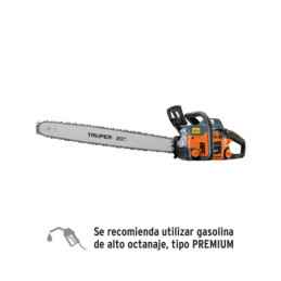 MOT-5020 Motosierra 50 cc a gasolina con barra de 20', Truper