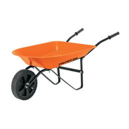 CAR-KID Carretilla para niños, concha metálica 54 x 40 cm, Truper
