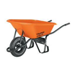 CAT-60PLX Carretilla 6ft3 Expert plástica, neumática, bastidor tubular
