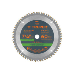 ST-760MM Disco sierra 7-1/4' multimaterial, 60 dientes centro  5/8'