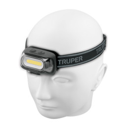 LI-CA-460R Linterna de minero LED 460 lm con sensor, recargable, TRUPER