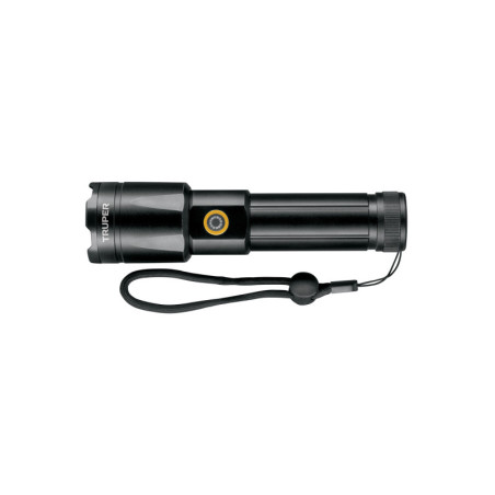 LIRA-1200 Linterna LED recargable, de aluminio, 1,200 lm, TRUPER