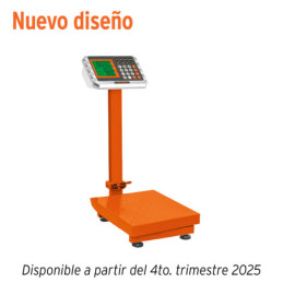 BAS-80PLA Báscula electrónica de plataforma p/mostrador, 80 kg, Truper