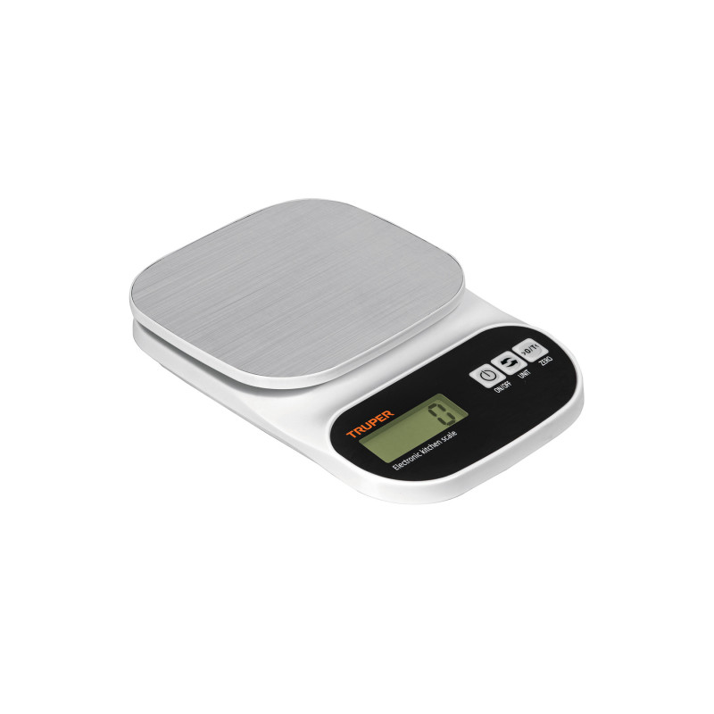 BASE-5EA Báscula digital para cocina, plato de acero inox,5kg, Truper BASE-5EA Báscula digital para cocina, plato de acero inox,5kg, Truper