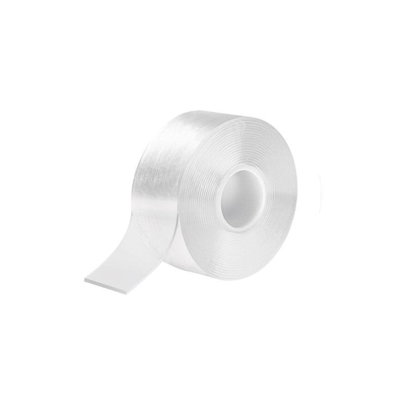 CDR-330 Cinta nano doble cara reutilizable, transparente 3 m x 30 mm CDR-330 Cinta nano doble cara reutilizable, transparente 3 m x 30 mm