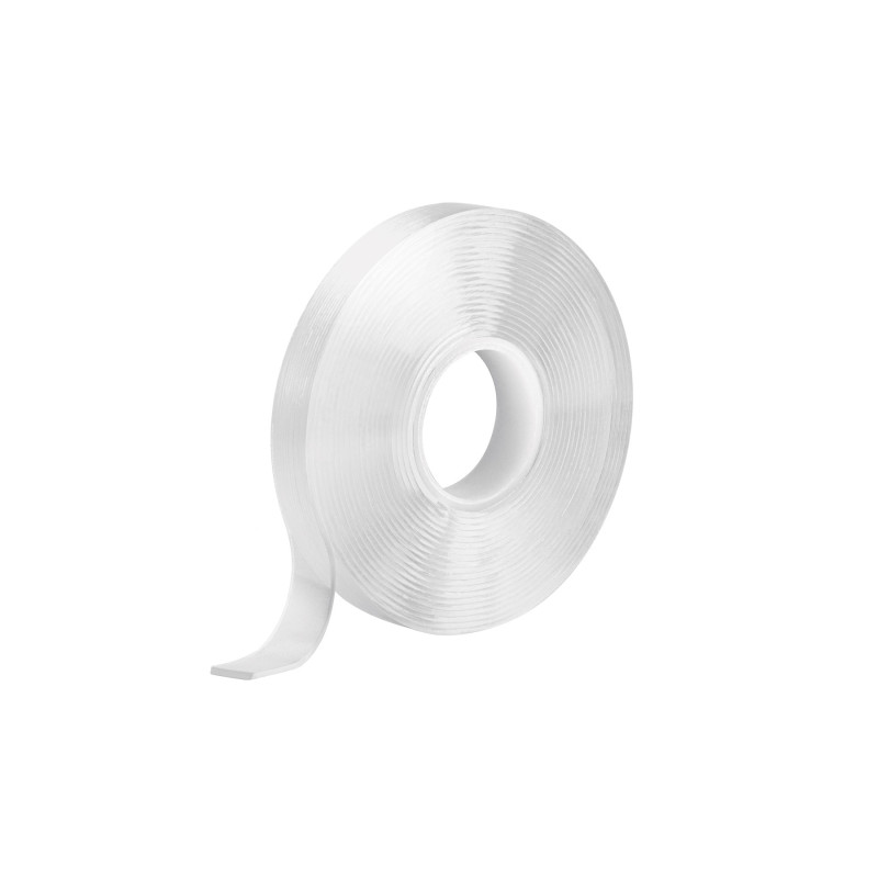 CDR-310 Cinta nano doble cara reutilizable, transparente 3 m x 10 mm CDR-310 Cinta nano doble cara reutilizable, transparente 3 m x 10 mm