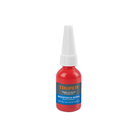 FRO-10A Fijador de roscas, removible, 10 ml, azul, TRUPER