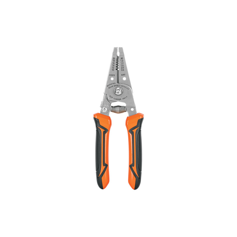 PE-CA-61 Pinza 6' pela cables, 20 a 10 AWG, TRUPER PE-CA-61 Pinza 6' pela cables, 20 a 10 AWG, TRUPER