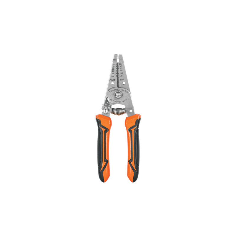 PE-CA-62 Pinza 6' pela cables, 30 a 20 AWG, TRUPER