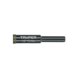 BD-12 Broca diamantada 1/2' (13 mm), TRUPER
