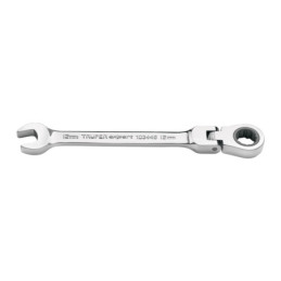 LL-2012MXF Llave combinada con matraca 12 mm flexible, Expert