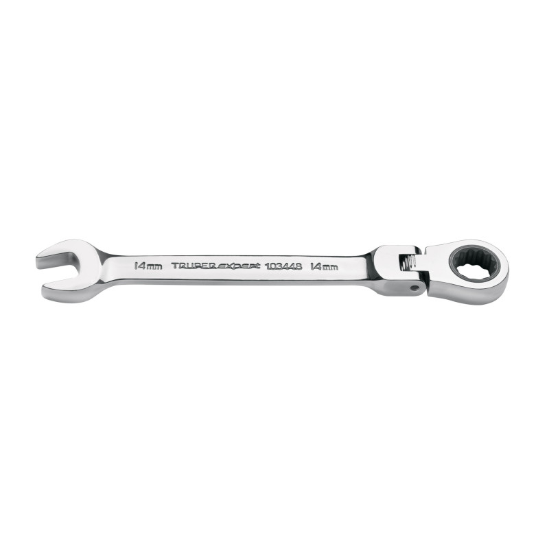 LL-2014MXF Llave combinada con matraca 14 mm flexible, Expert LL-2014MXF Llave combinada con matraca 14 mm flexible, Expert