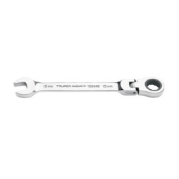 LL-2015MXF Llave combinada con matraca 15 mm flexible, Expert