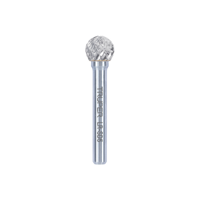 LR-SD5 Lima rotativa punta esférica, 13 mm, TRUPER LR-SD5 Lima rotativa punta esférica, 13 mm, TRUPER