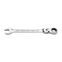 LL-2017MXF Llave combinada con matraca 17 mm flexible, Expert