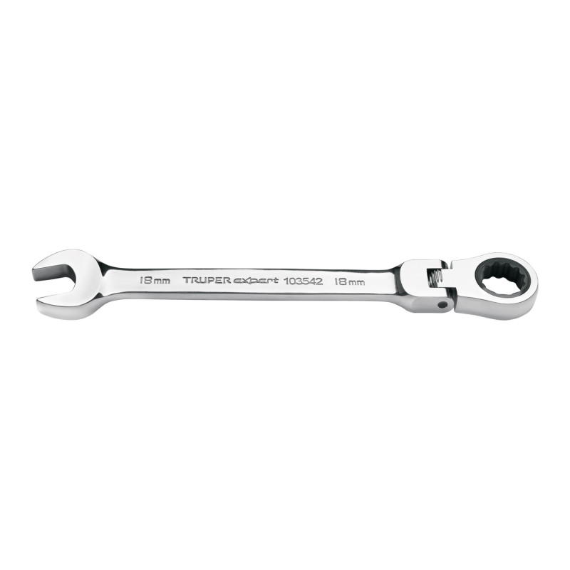 LL-2018MXF Llave combinada con matraca 18 mm flexible, Expert LL-2018MXF Llave combinada con matraca 18 mm flexible, Expert