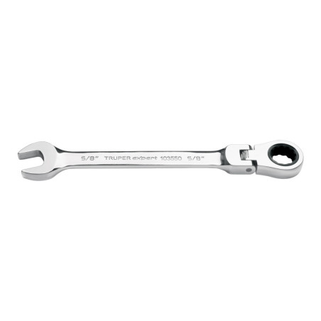 LL-2020XF Llave combinada con matraca 5/8' flexible, Expert
