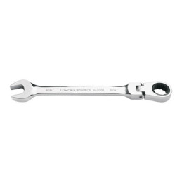 LL-2024XF Llave combinada con matraca 3/4' flexible, Expert