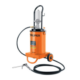 BOMIN-12N Bomba Inyectora Neumática de grasa, 12 Kg, Truper
