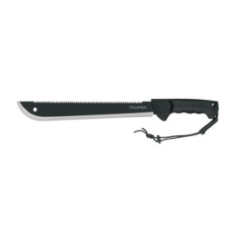 MACH-14X Machete doble filo 14', cacha inyectada, con funda, TRUPER