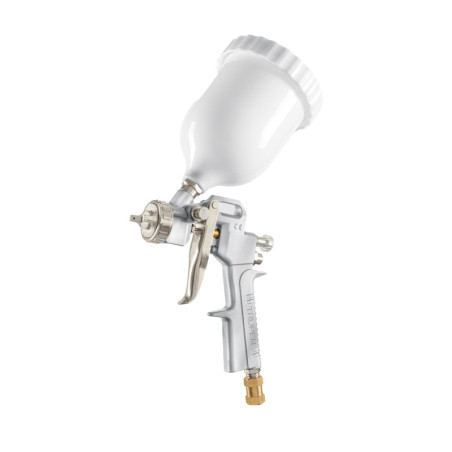 PIPI-503 Pistola p/pintar Híbrida vaso plástico,3.0mm, TRUPER