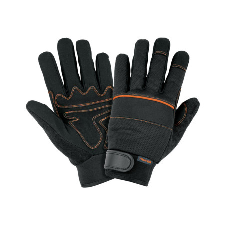 GU-675 Guante para mecánico, antivibraciones, unitalla, TRUPER