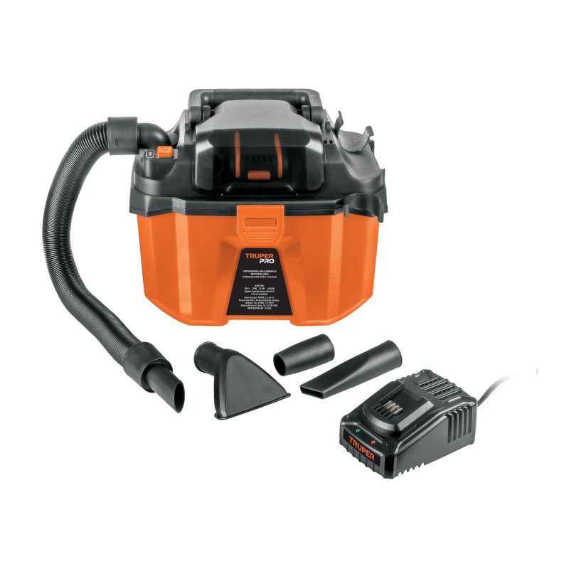 ASPI-20AS Aspiradora 20V, sin accesorios, TRUPER PRO ASPI-20AS Aspiradora 20V, sin accesorios, TRUPER PRO