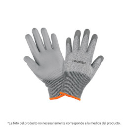 GU-912 Guante Anticorte NV5 recubrimiento de poliuretano, M, TRUPER