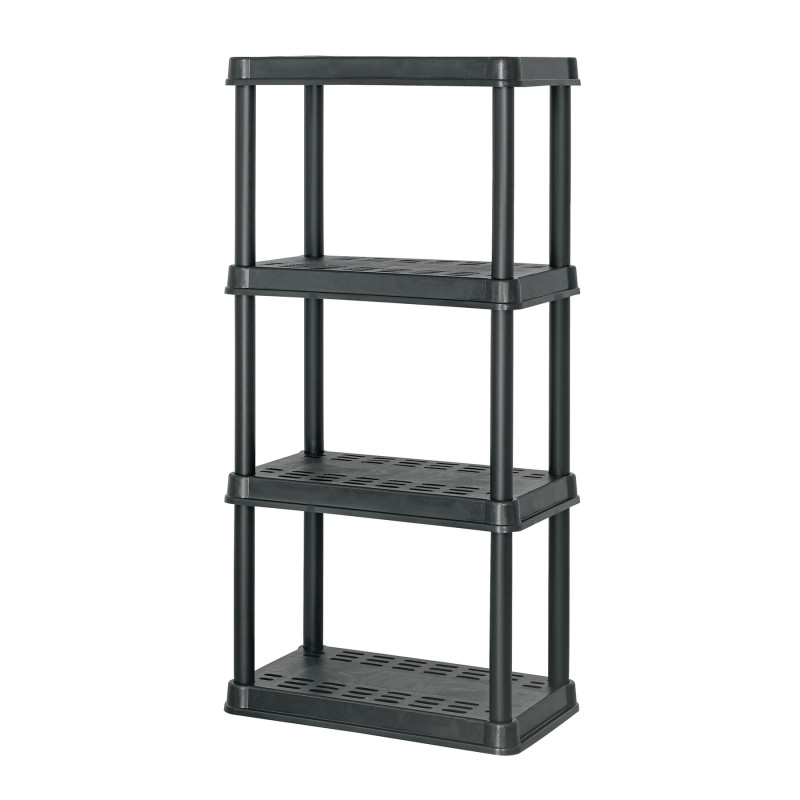 EST-4P2 Estante plástico 4 repisas cap. 45 Kg, 125x38x61, PRETUL EST-4P2 Estante plástico 4 repisas cap. 45 Kg, 125x38x61, PRETUL