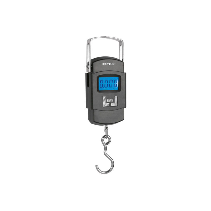BASE-50CP Báscula electrónica colgante, de pilas, 50 kg, Pretul BASE-50CP Báscula electrónica colgante, de pilas, 50 kg, Pretul