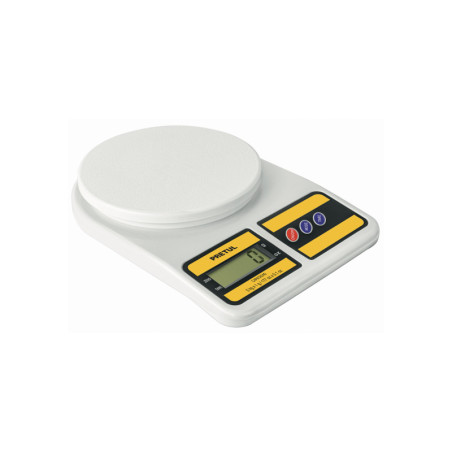 BASE-5EPP Báscula digital para cocina, plato de poliprop, 5 kg, Pretul