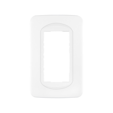 PPTR-TB Placa de 1 ventana 3 módulos, línea Toledo, BASIC