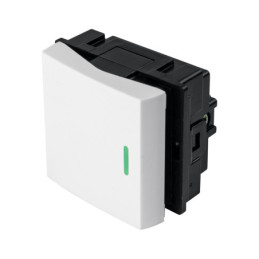 APSE15-TB Interruptor sencillo de 1.5 módulos, línea Toledo, BASIC