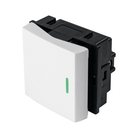 APSE15-TB Interruptor sencillo de 1.5 módulos, línea Toledo, BASIC