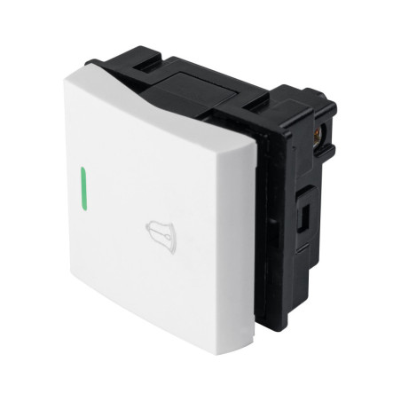 APTI15-TB Interruptor para timbre, 1.5 módulos, línea Toledo, BASIC