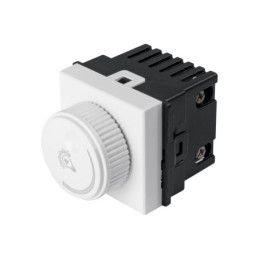 DIM15-TB Dimmer giratorio de 1.5 módulos, línea Toledo, BASIC