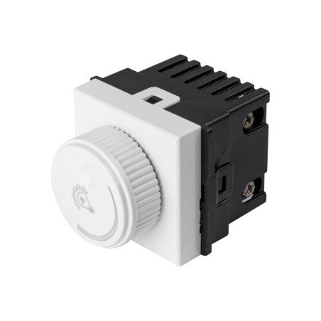 DIM15-TB Dimmer giratorio de 1.5 módulos, línea Toledo, BASIC