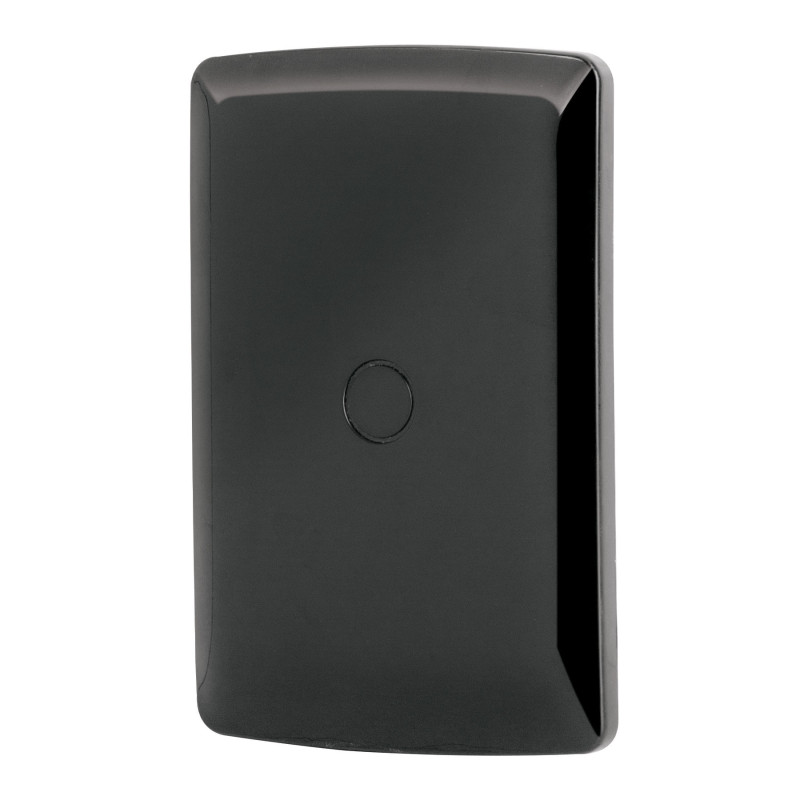 PPC-IN  Placa ciega, Italiana, color negro, Volteck