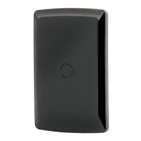 PPC-IN  Placa ciega, Italiana, color negro, Volteck