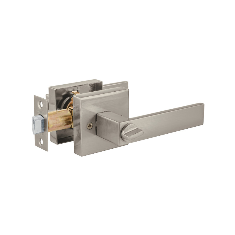 CEMA-24R Cerradura manija 'Módena' p/recámara, níquel satinado,HERMEX CEMA-24R Cerradura manija 'Módena' p/recámara, níquel satinado,HERMEX