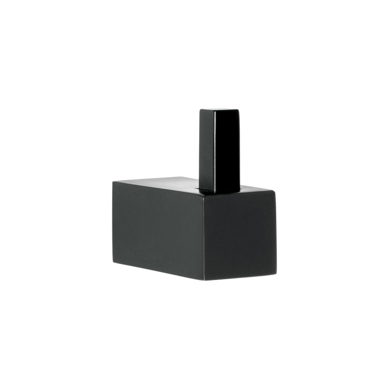 KUA-73M Gancho sencillo para toallas, negro, FOSET KUBO KUA-73M Gancho sencillo para toallas, negro, FOSET KUBO