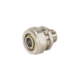 PPG-1238NM Conector para PEALPE, 1/2x3/8', con rosca macho, FOSET