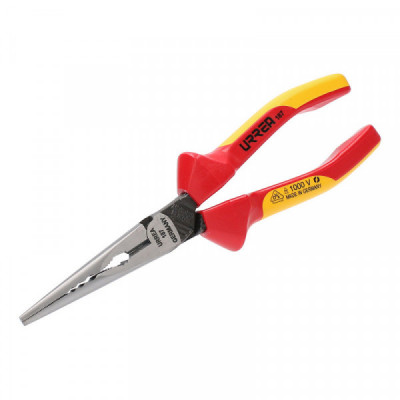 187 URREA Pinza punta larga con filo de corte 1000V 8" Urrea | DIHERESA
