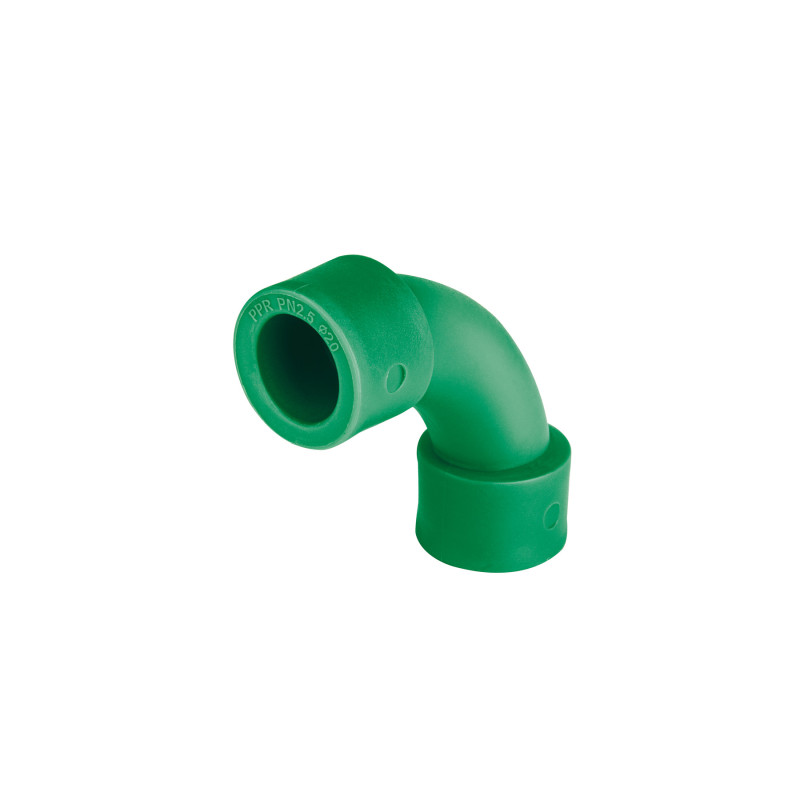 CV-401 Curva 90° de PPR, 1/2' (20mm), FOSET CV-401 Curva 90° de PPR, 1/2' (20mm), FOSET