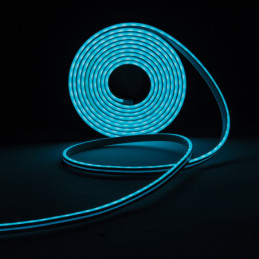 TIR-10NL Tira Flexible de LED multicolor RGB Neón, 5 m, VOLTECK