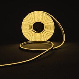 TIR-02NL Tira Flexible de LED luz cálida Neón, 5 m, VOLTECK