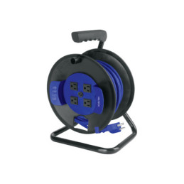 ERA-15X16C Extensión reforzada aterrizada, 15 m en carrete, calibre 16