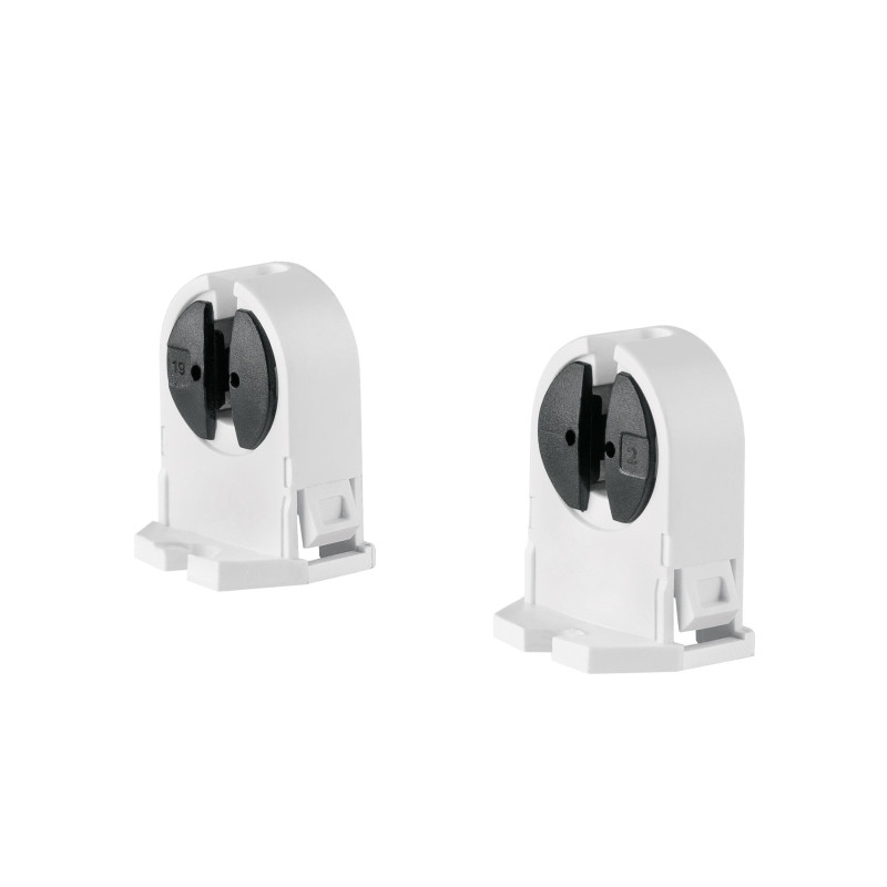 POPL-18 Bolsa 2 pz portalámparas p/tubo LED y fluorescente, base G5